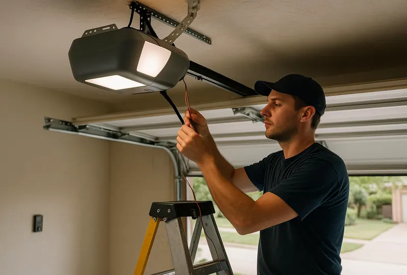 Garage Door Spring Replacement in McLean